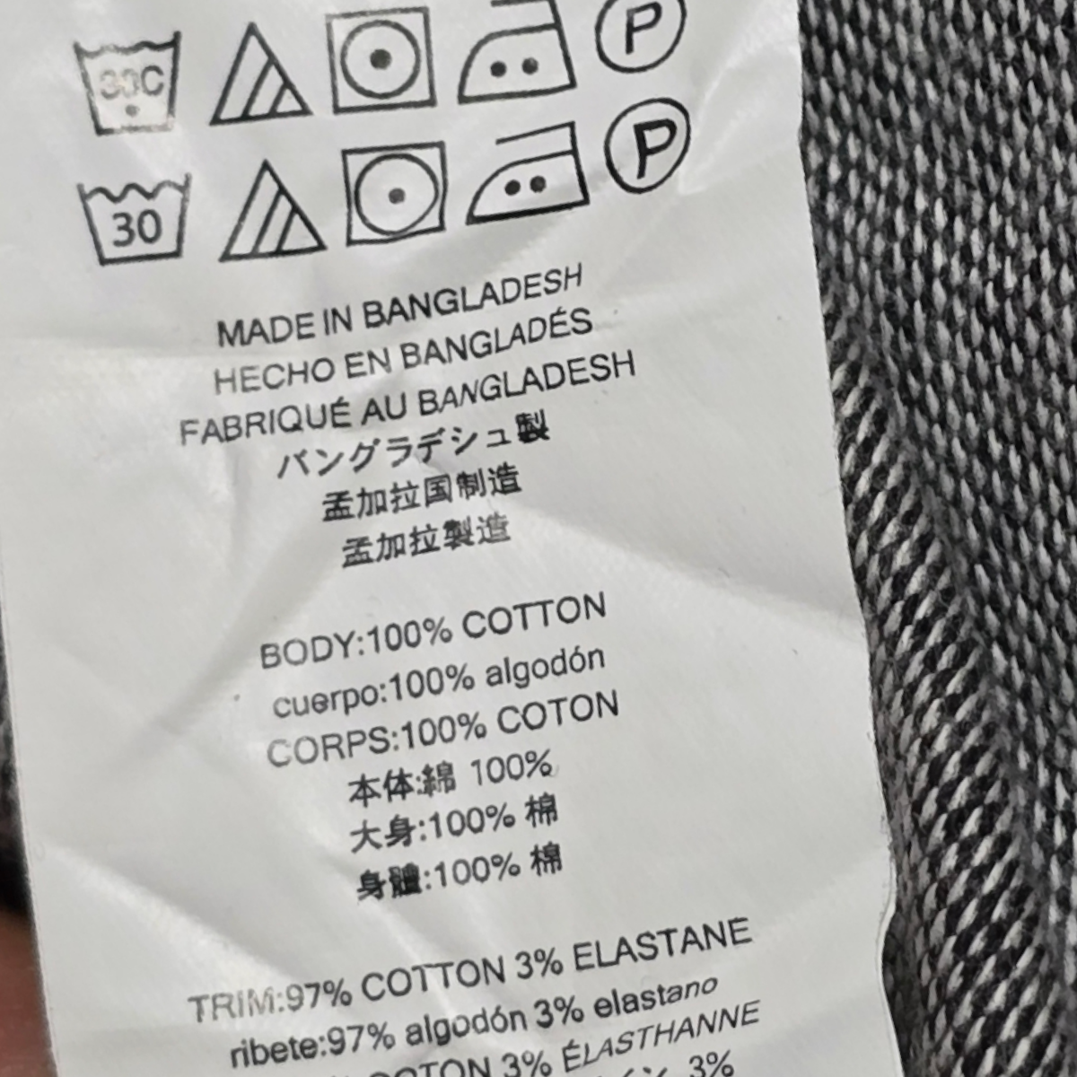 Playera Manga Larga Michael Kors Chico S Gris Lineas
