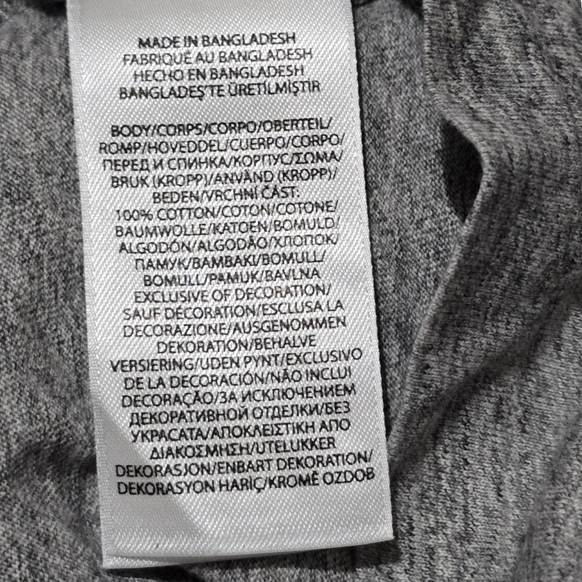 Playera Ralph Lauren Mediana Custom Slimfit Gris Pony Negro