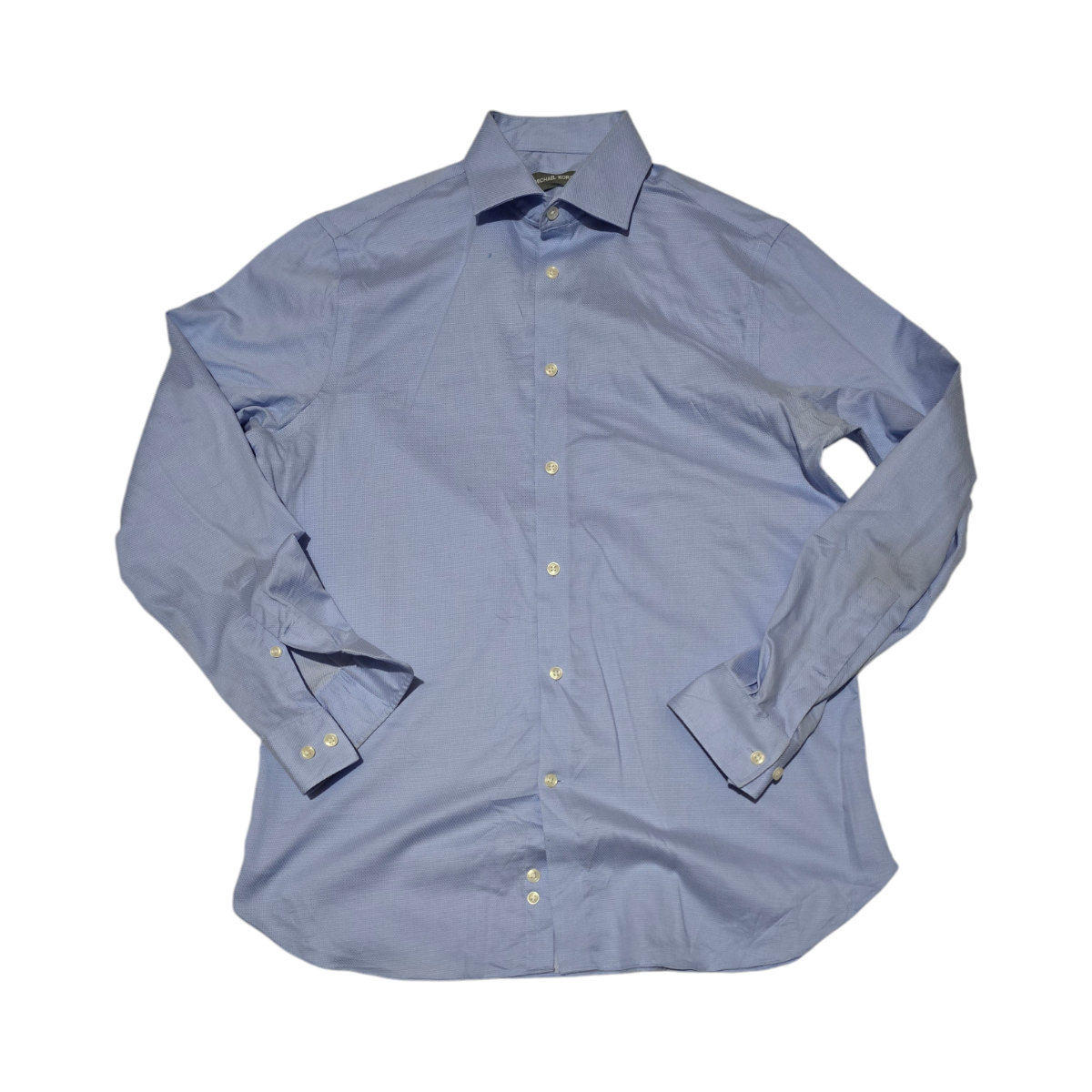 Camisa Michael Kors Mediana 15 1/2 32-33 Slimfit Azul Claro