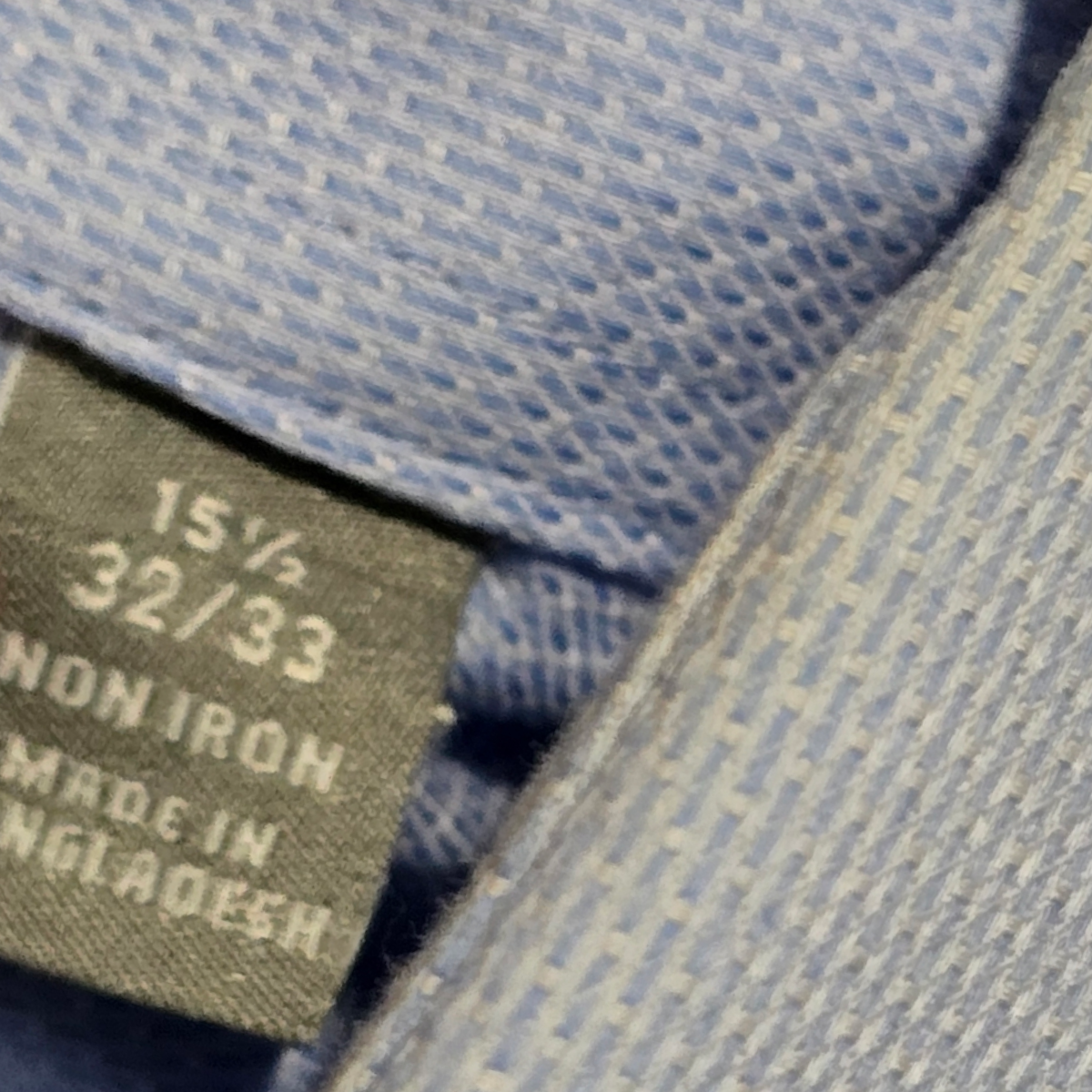 Camisa Michael Kors Mediana 15 1/2 32-33 Slimfit Azul Claro