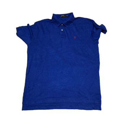 Playera Polo Ralph Lauren Grande L Azul Pony Rojo