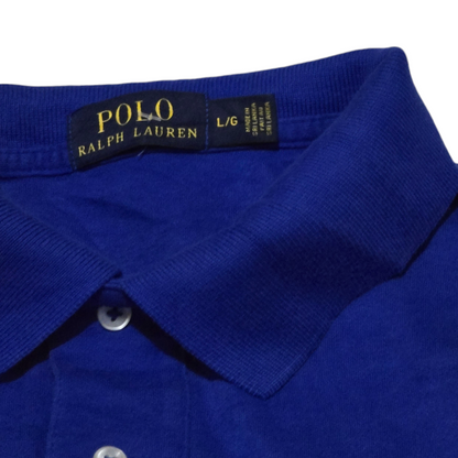 Playera Polo Ralph Lauren Grande L Azul Pony Rojo