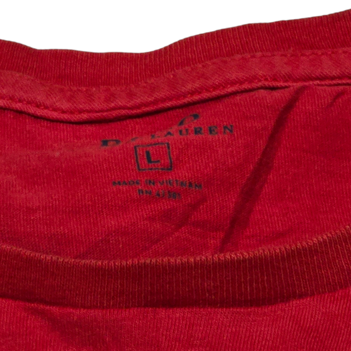 Playera Ralph Lauren Grande L Roja