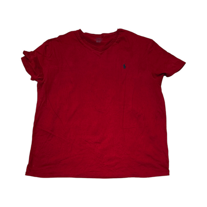 Playera Ralph Lauren Xgrande Xl Custom Slimfit Rojo