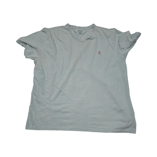 Playera Ralph Lauren Xgrande Xl Azul Claro Pony Naranja