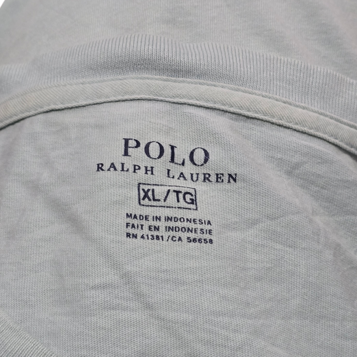 Playera Ralph Lauren Xgrande Xl Azul Claro Pony Naranja