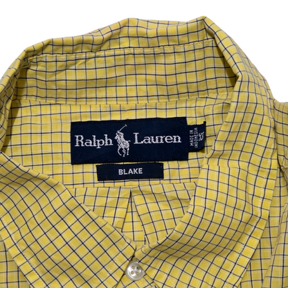 Camisa Manga Corta Ralph Lauren Xgrande Xl Amarilla Blake