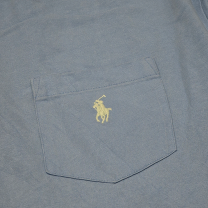 Playera Ralph Lauren Xgrande Xl Azul Claro Classic Fit