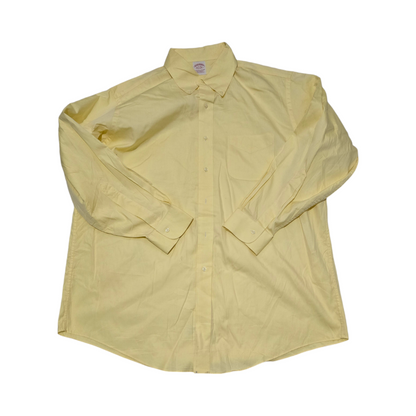 Camisa Brook Brothers Xgrande Xl Amarillo