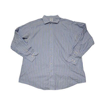 Camisa Brooks Brothers 18 Azul Rayas