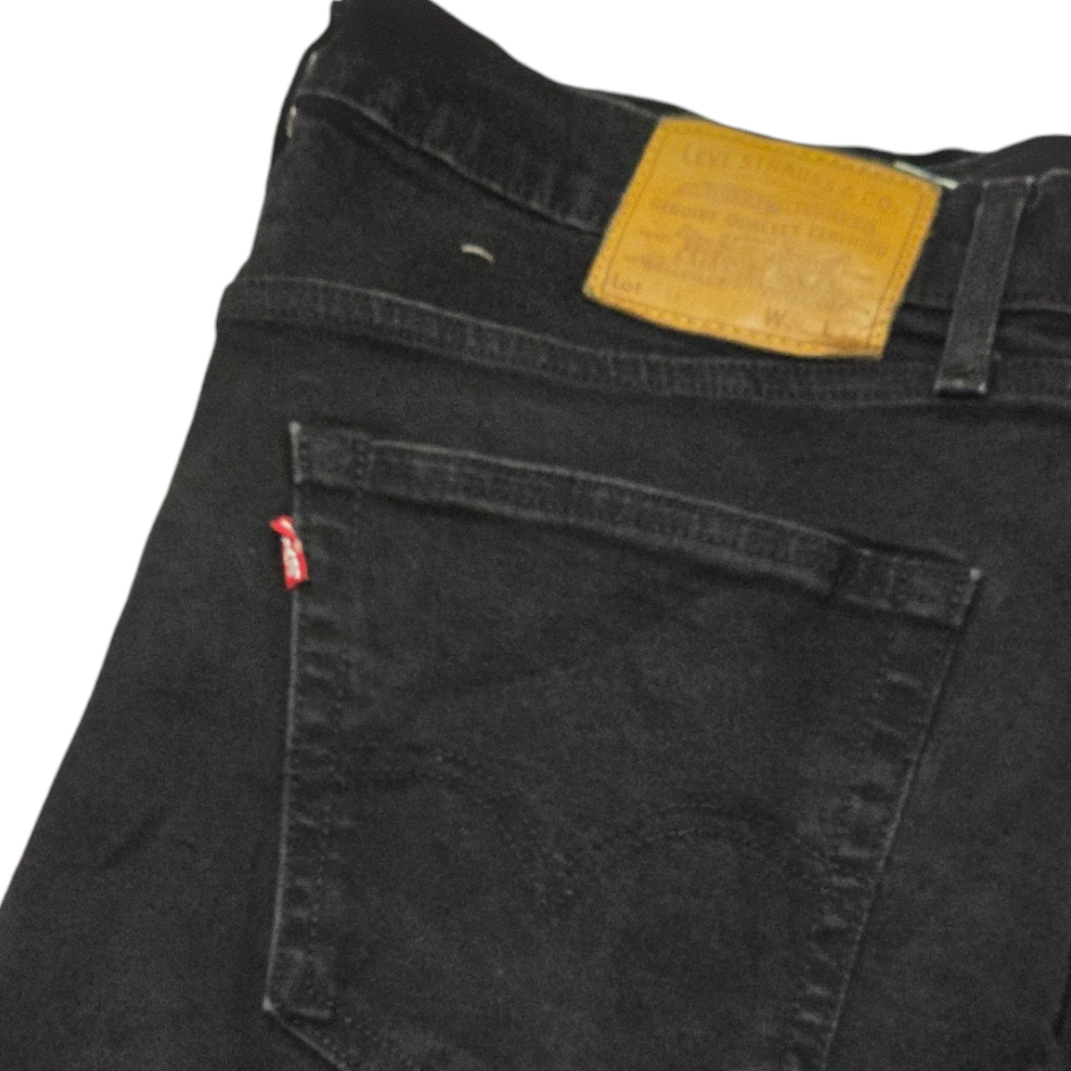 Pantalon Levis 36x32 Recto Negro