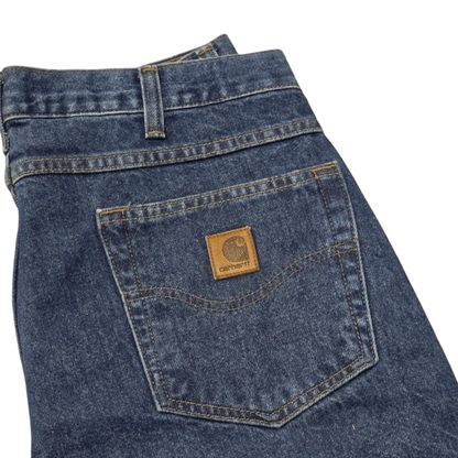 Pantalon Carhartt 36x30 Recto Azul