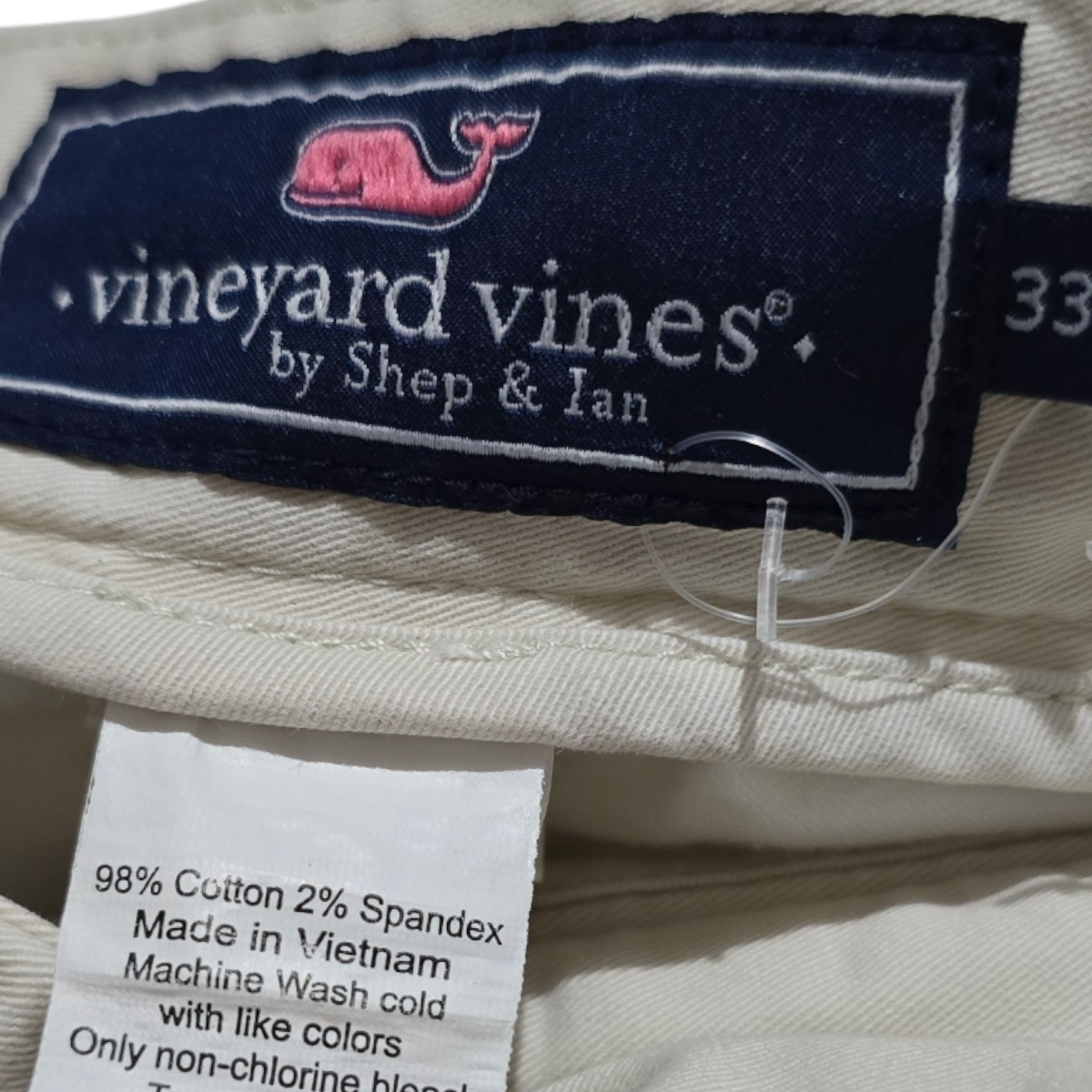 Bermuda Vineyard Vines Talla 33 Beige