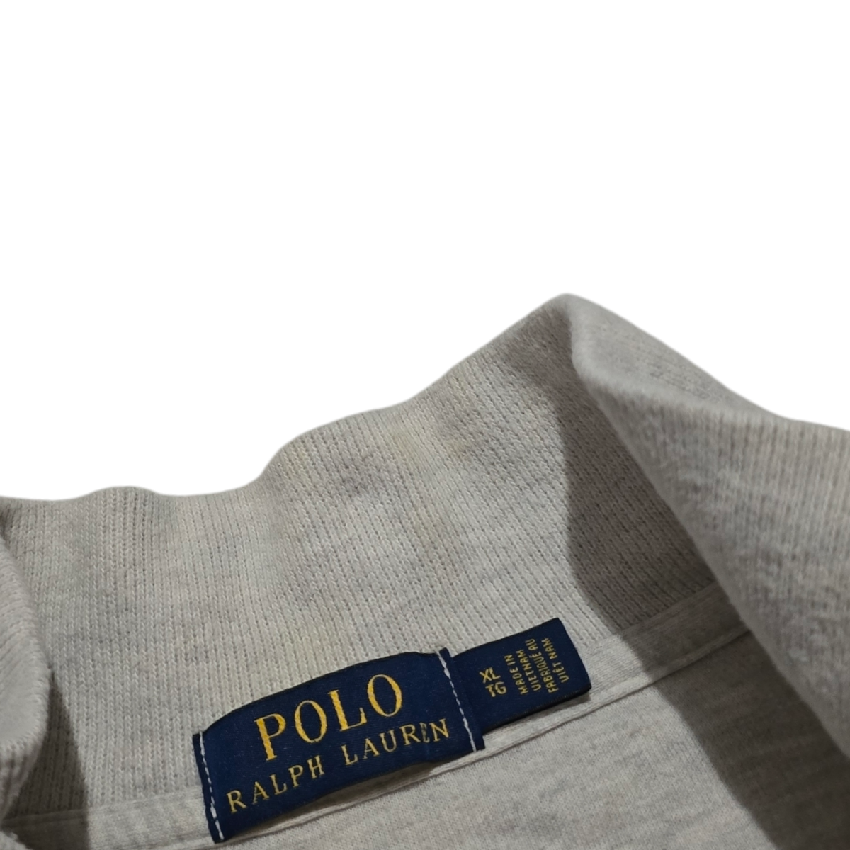 Sueter Ralph Lauren Xgrande Xl Gris Pony Cafe