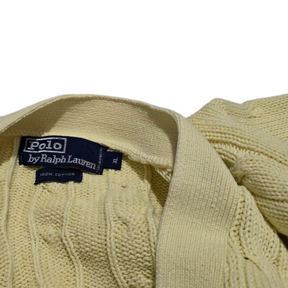 Cardigan Ralph Lauren Xgrande Xl Amarillo