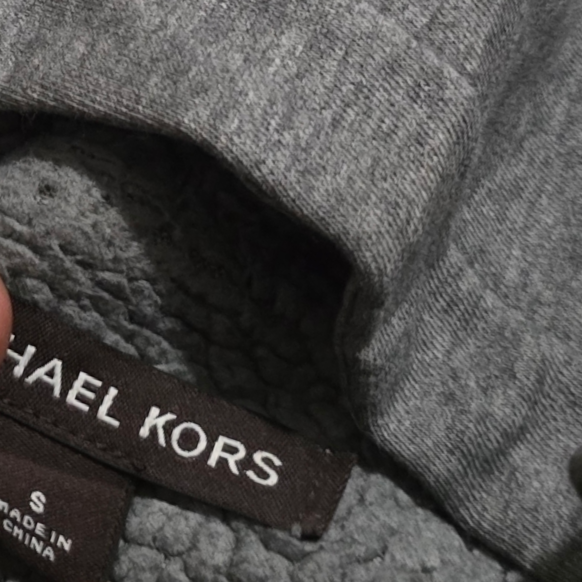 Sudadera Michael Kors S Gris