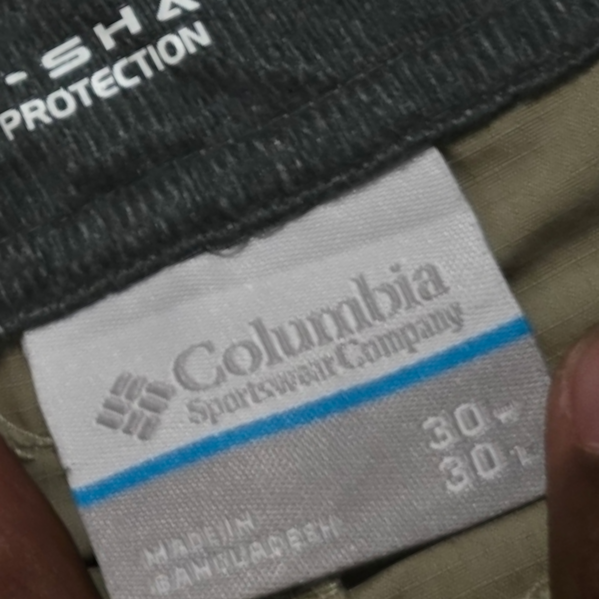 Pantalon Convertible Columbia 30x30 Cafe Claro