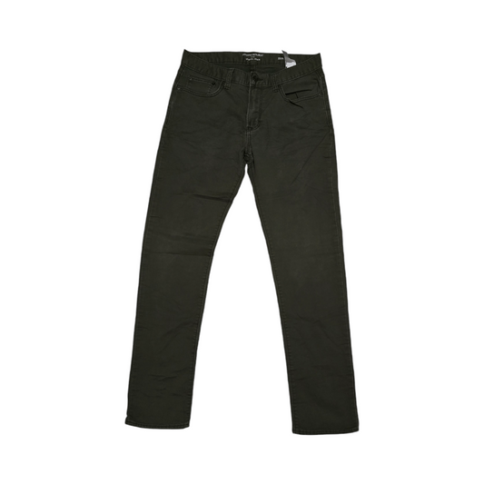 Pantalon Banana Republic 32x34 Slimfit Verde Traveler