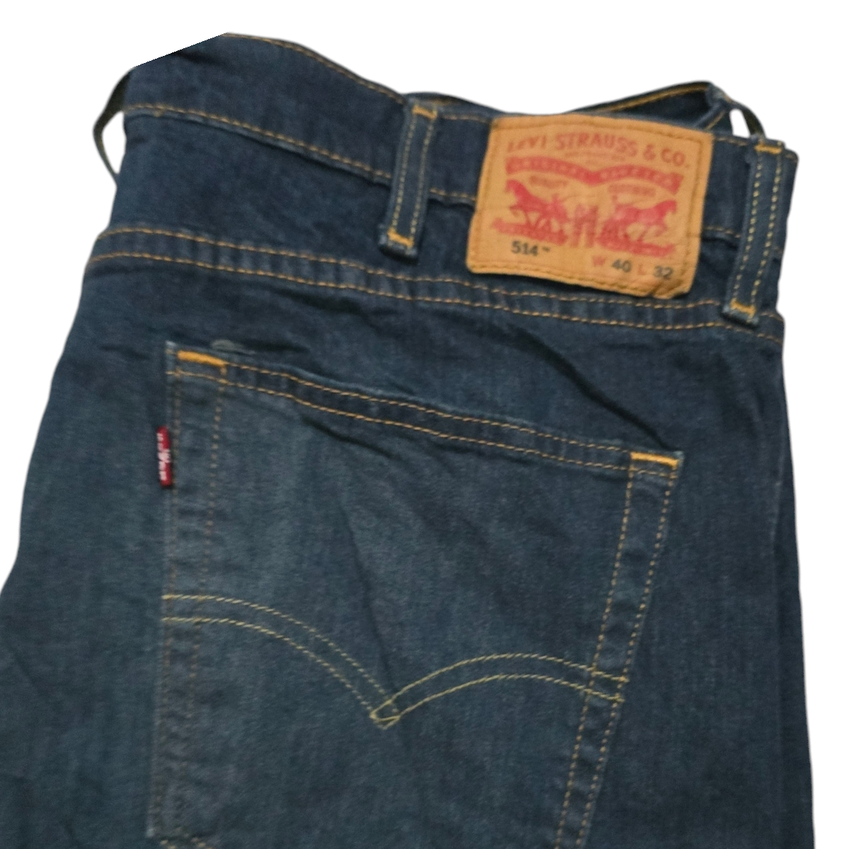 Pantalon Levis 514 40x32 Recto Azul