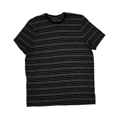 Playera Michael Kors 2xl Negro Lineas Grises