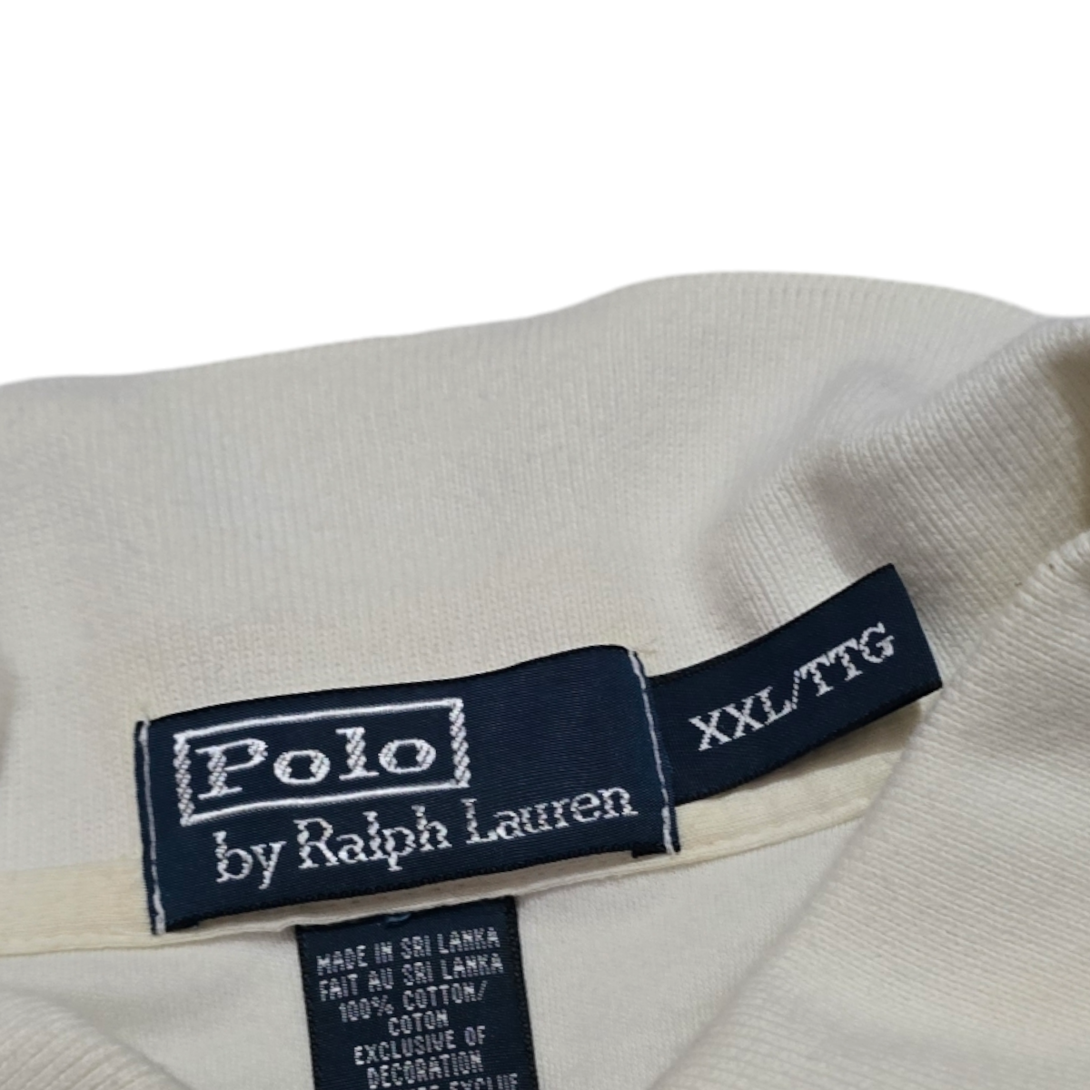 Playera Polo Ralph Lauren 2xl Crema