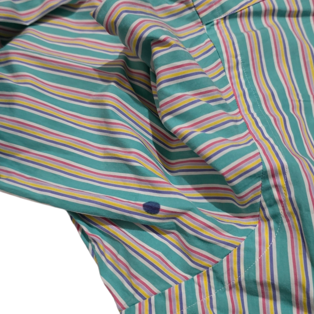 Camisa Ralph Lauren Grande L Lineas Colores