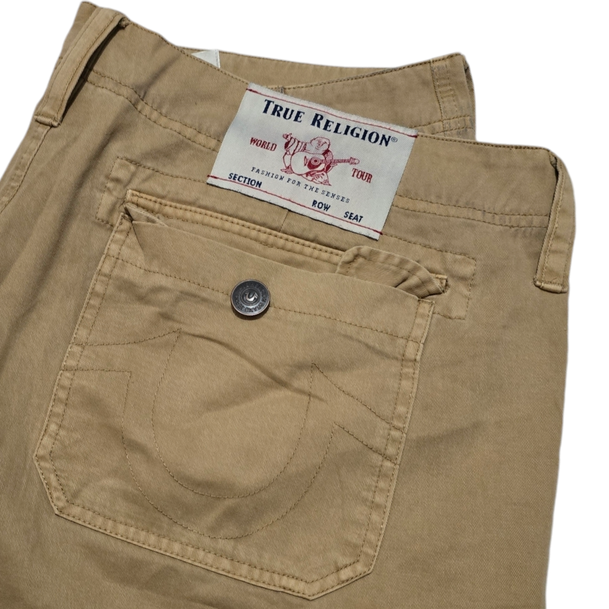 Short Cargo True Religion Talla 38 Cafe