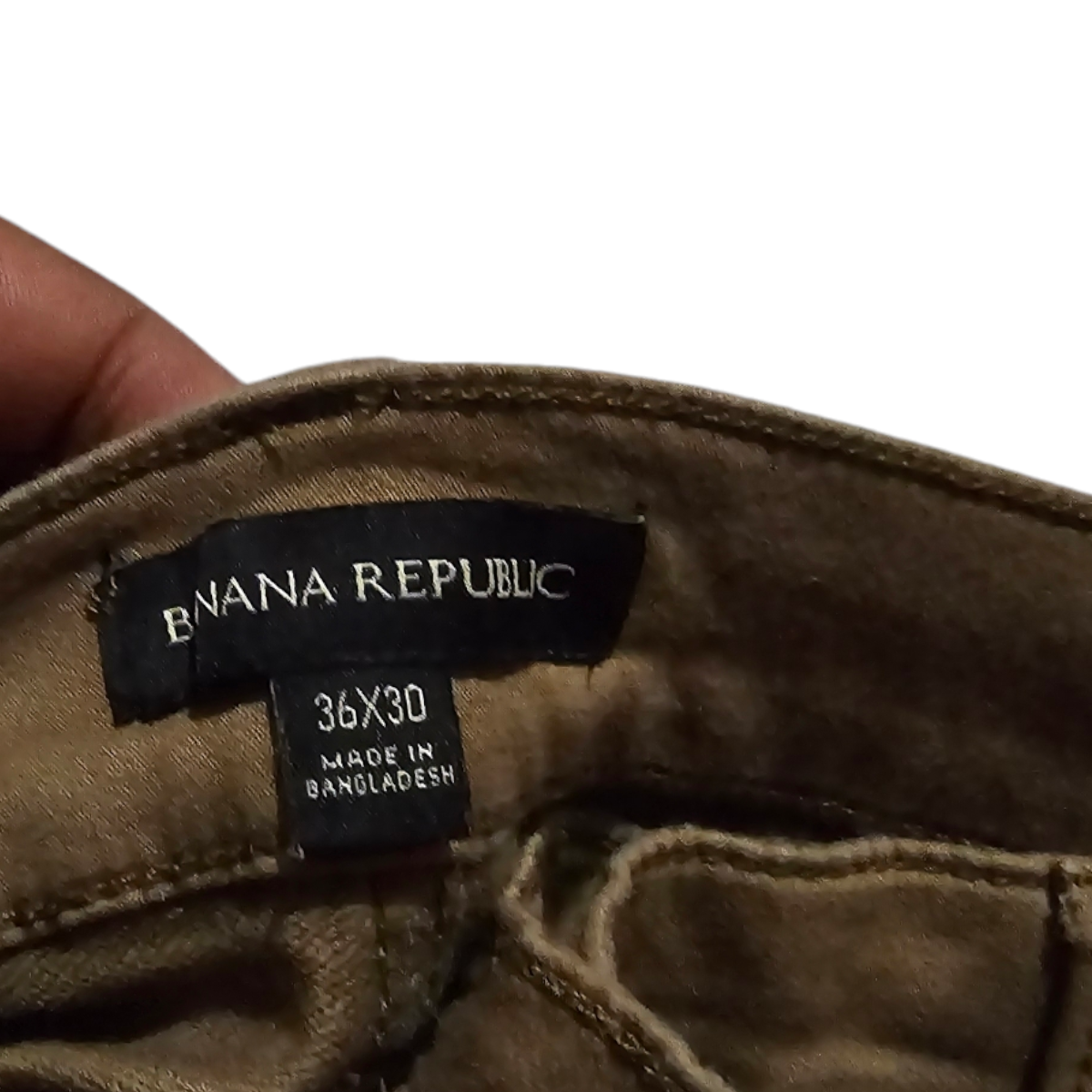 Pantalon Banana Republic 36x30 Slimfit Cafe