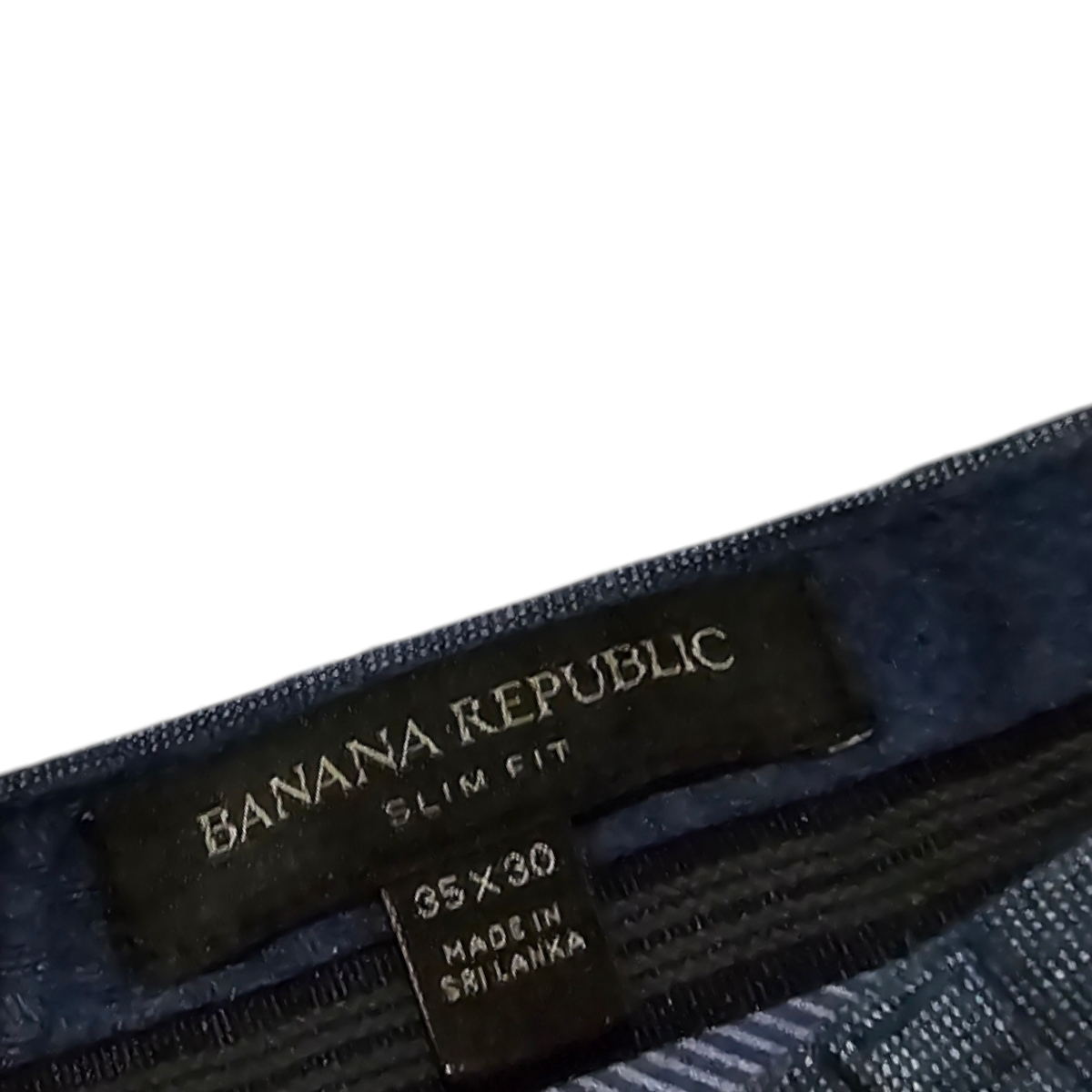 Pantalon Banana Republic 35x30 Slimfit Azul