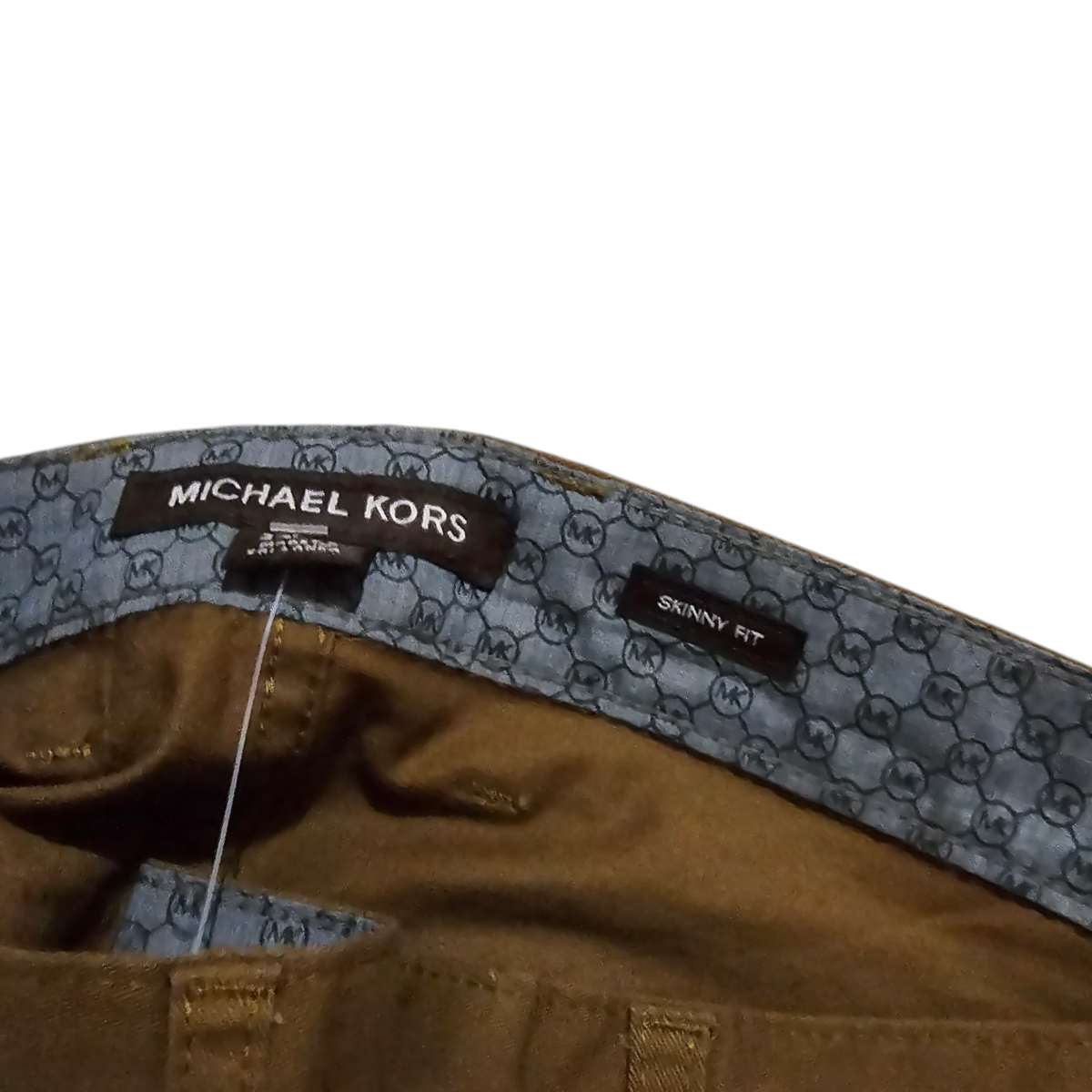Pantalon Michael Kors 34 Skinny Fit Cafe