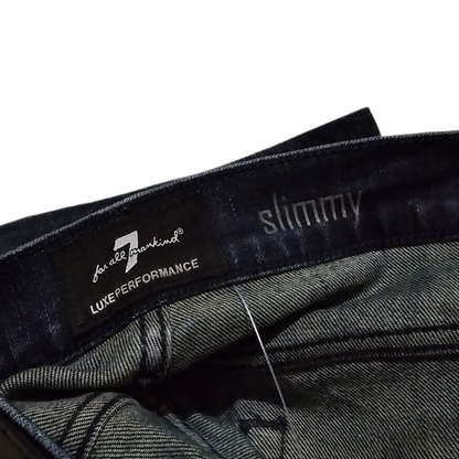 Pantalon For All Mankind 7 Talla 30 Azul