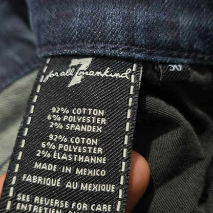 Pantalon For All Mankind 7 Talla 30 Azul