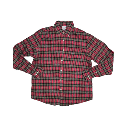 Camisa Brooks Brothers Mediana M Regent Fit Cuadro Negro