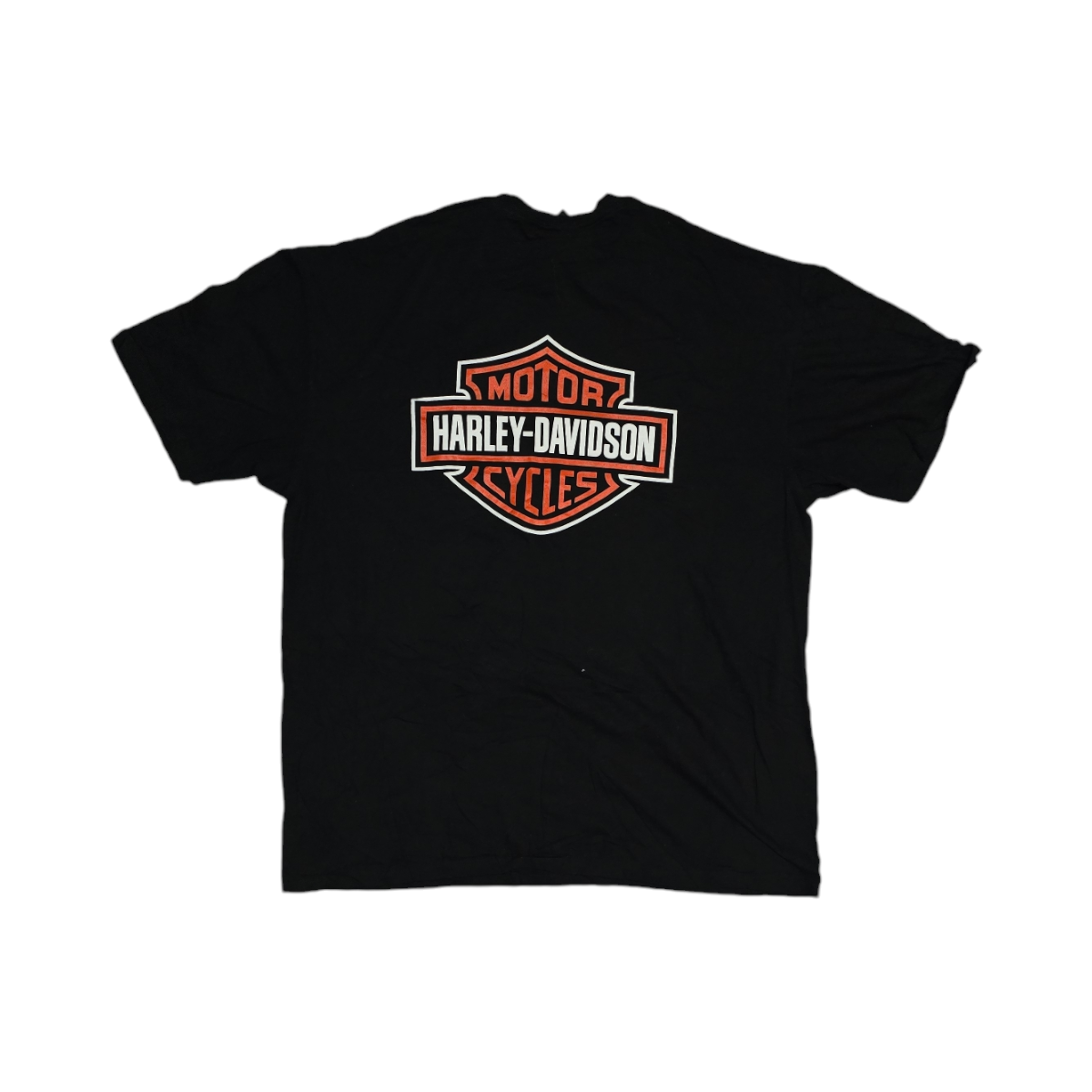 Playera Harley Davidson 2xl Negro Logotipo