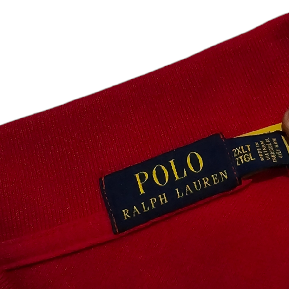 Playera Polo Ralph Lauren 2xl Tall Rojo