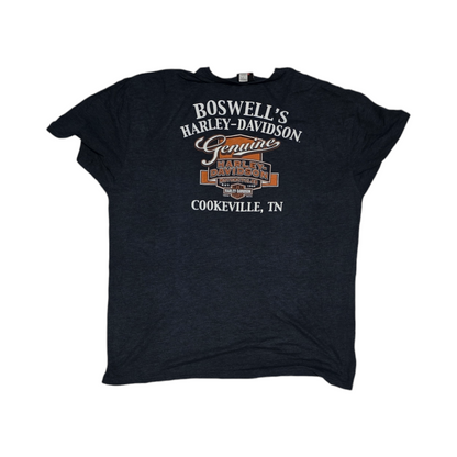 Playera Harley Davidson 2xl Azul Boswell