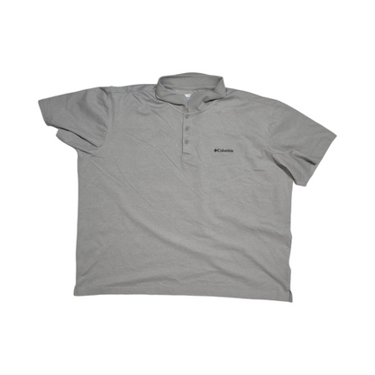 Playera Polo Columbia 2xl Gris