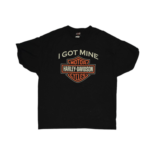 Playera Harley Davidson Xgrande Xl Negro Pocono