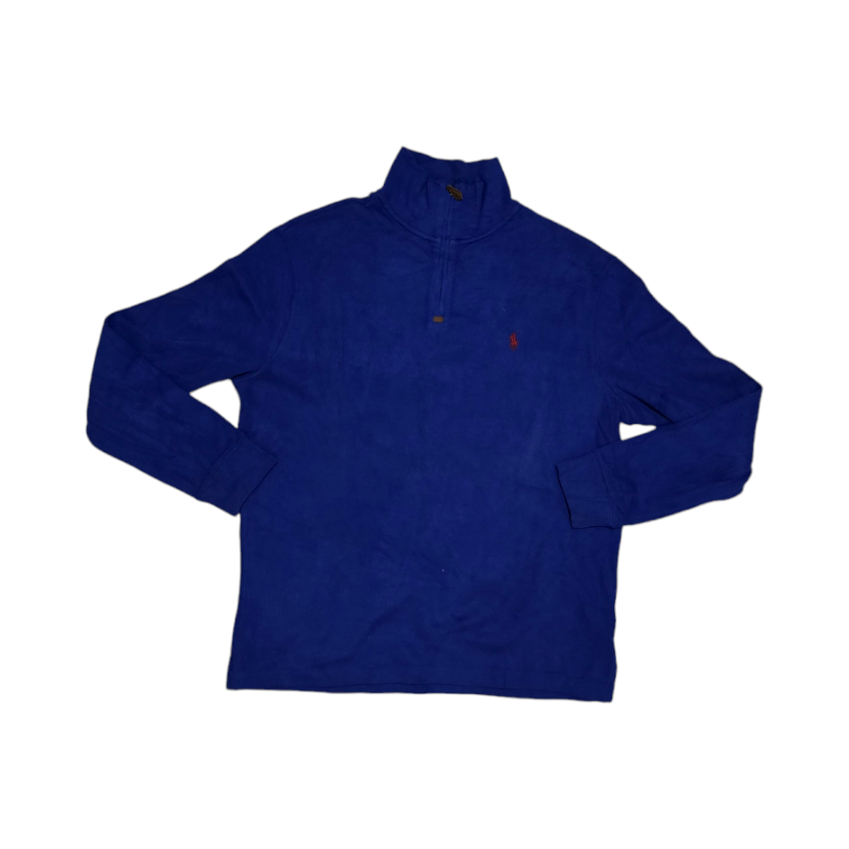 Sueter Ralph Lauren Grande L Azul Pony Rojo