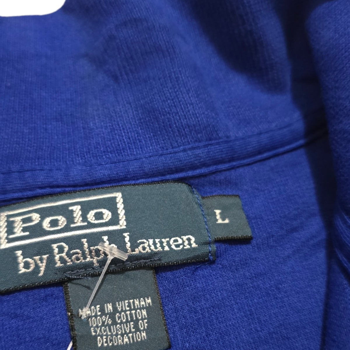 Sueter Ralph Lauren Grande L Azul Pony Rojo