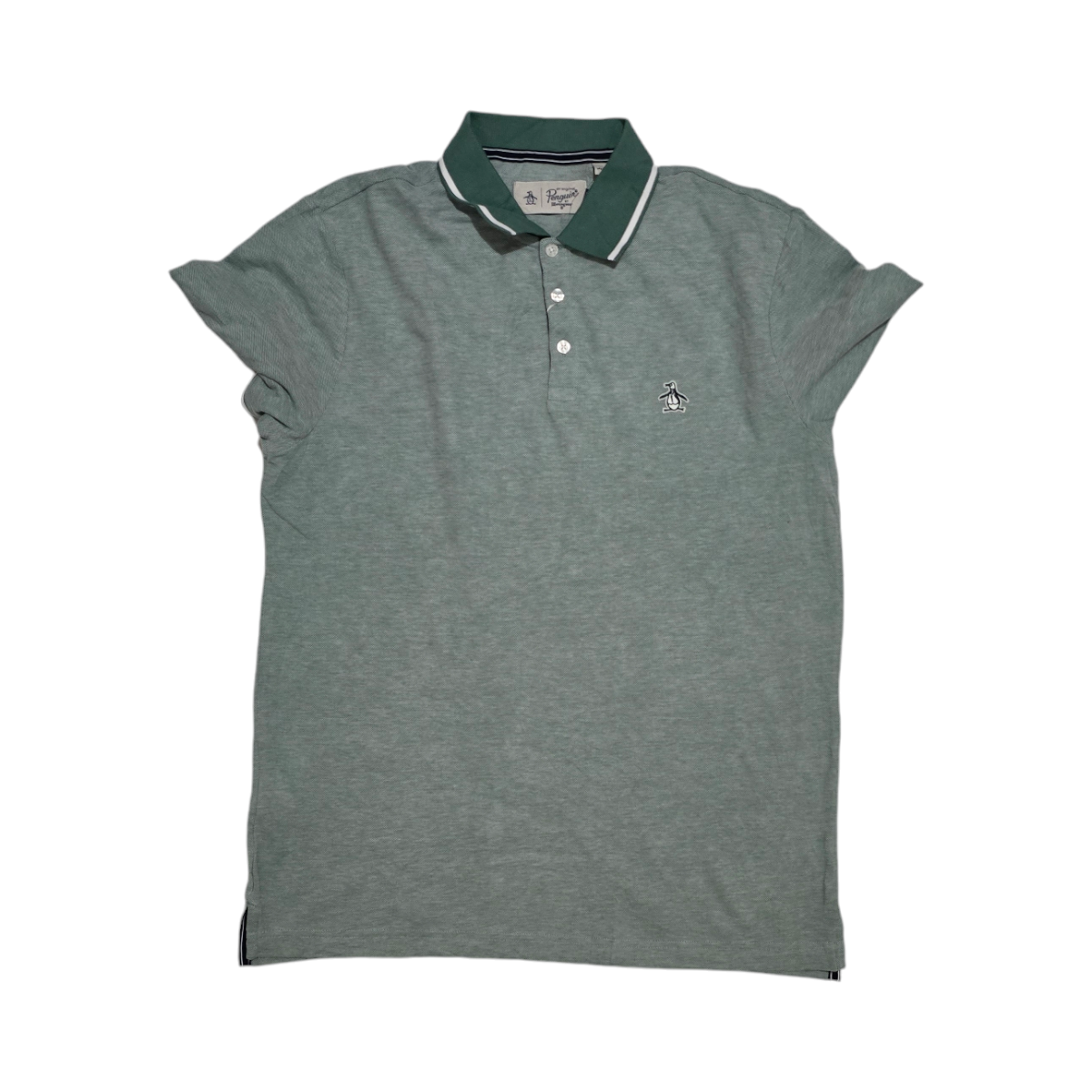 Playera Polo Penguin Mediana M Verde