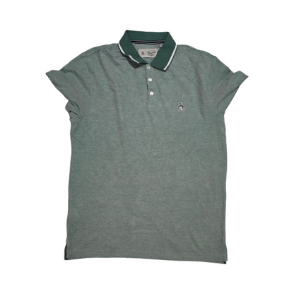 Playera Polo Penguin Mediana M Verde