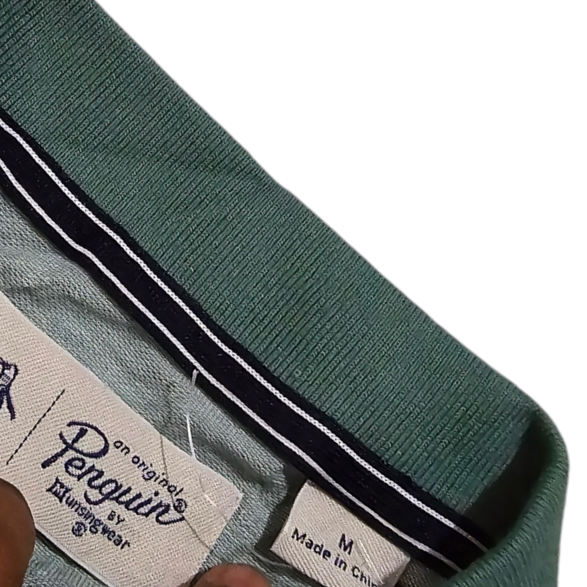 Playera Polo Penguin Mediana M Verde