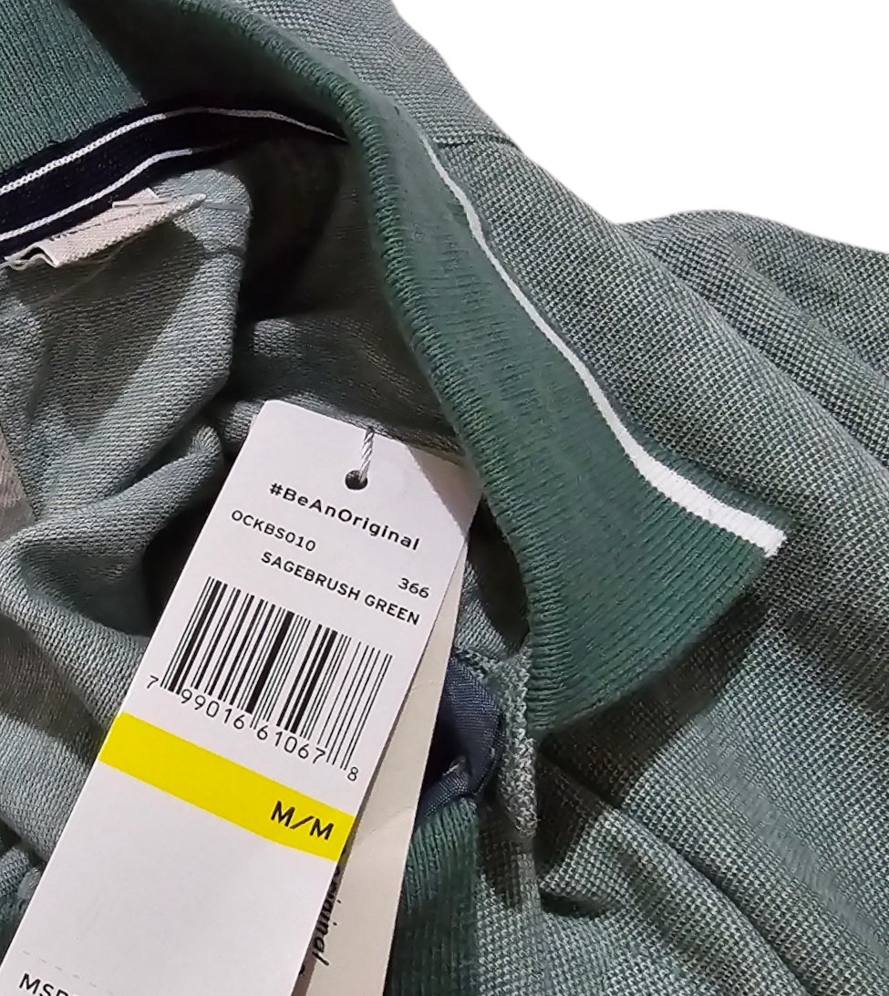 Playera Polo Penguin Mediana M Verde