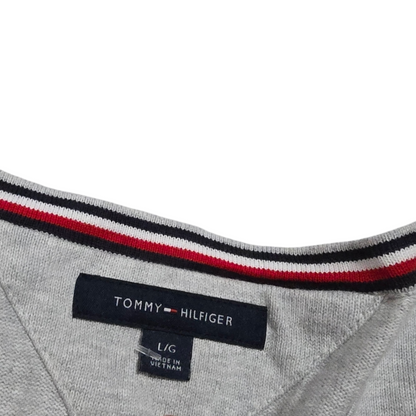 Sueter Tommy Hilfiger Grande L Gris