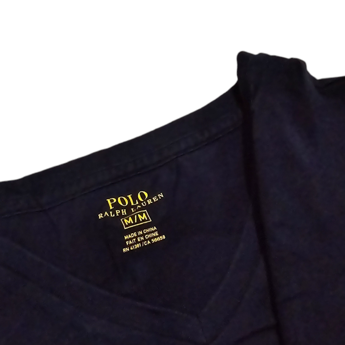 Playera Ralph Lauren Mediana M Azul Pony Rojo