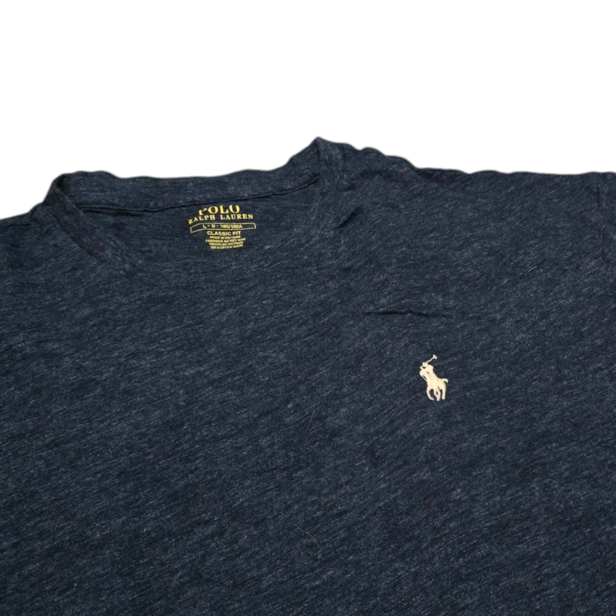 Playera Ralph Lauren Classic Fit Grande L Azul