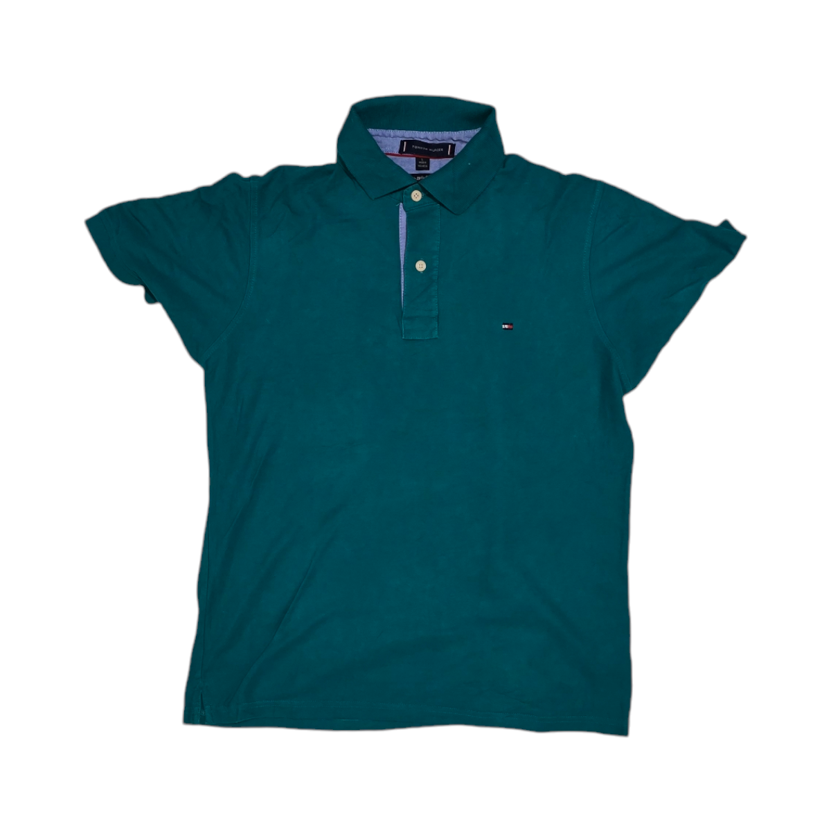 Playera Polo Tommy Hilfiger Grande L Verde