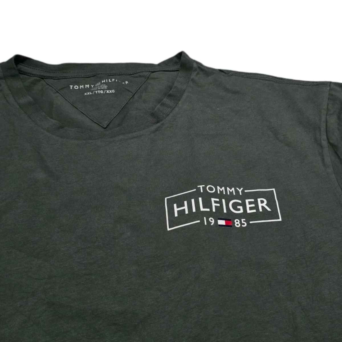 Playera Tomy Hilfiger 2xl Verde