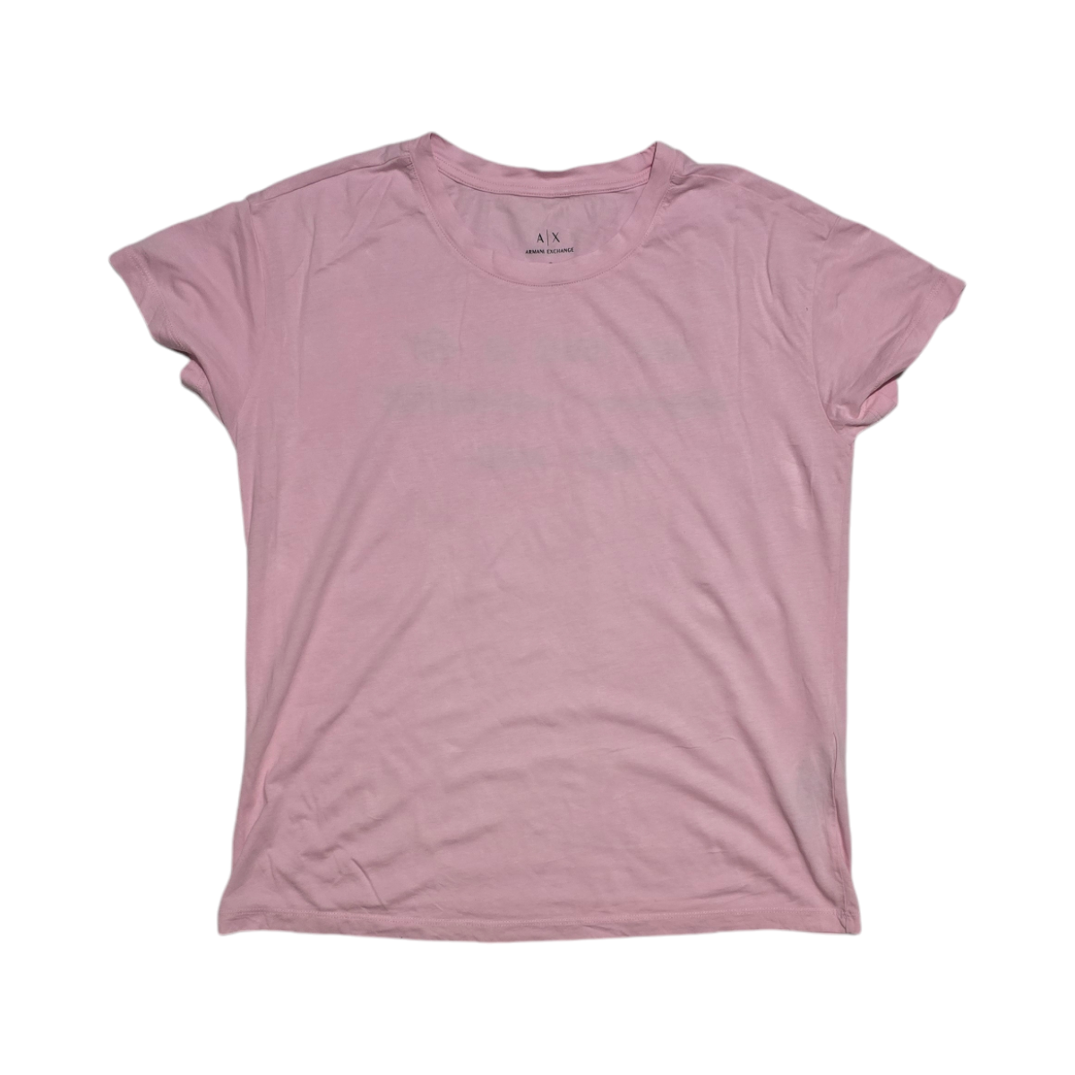 Playera Armani Exchange Chico S Rosa